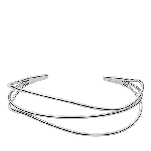 Skagen Kariana Wire Bracelet Silver Manchette