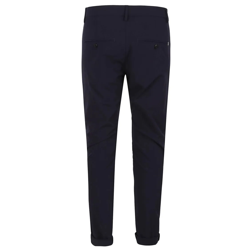 Dondup Pantalon Gaubert Blue Trousers Black