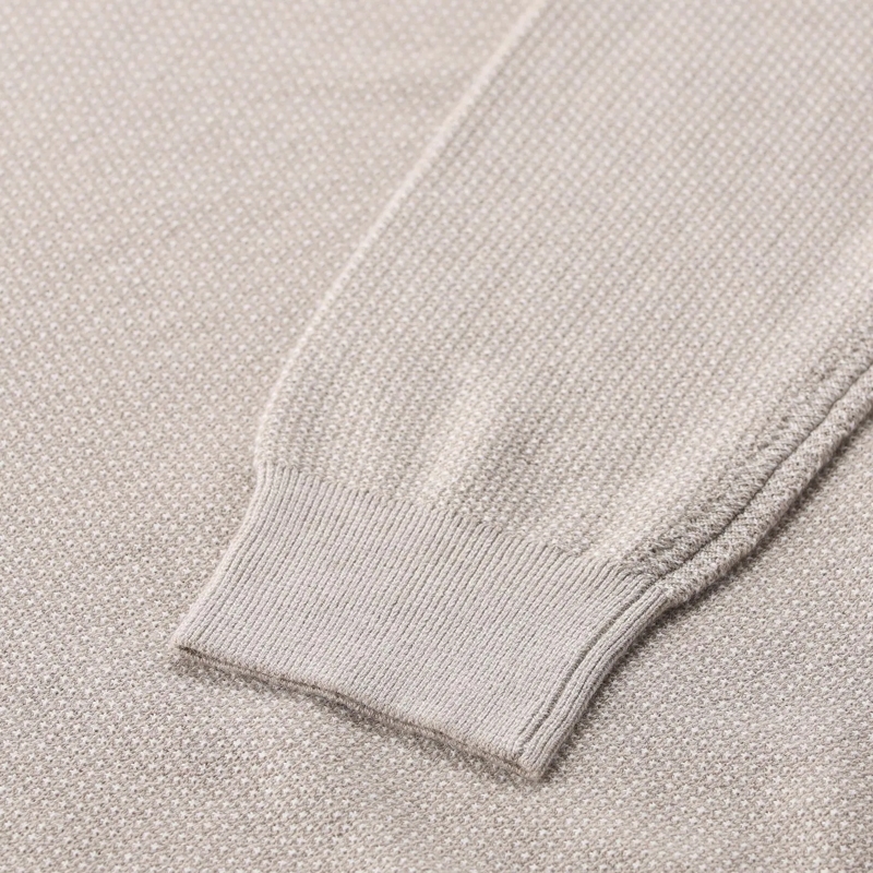 Vince T-Shirt Pullover aus Wolle-Kaschmir-Mix beige(Image 3)