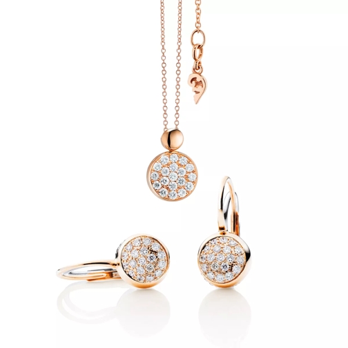 Capolavoro Dolcini Set with Diamonds Rose Gold Ohrhänger