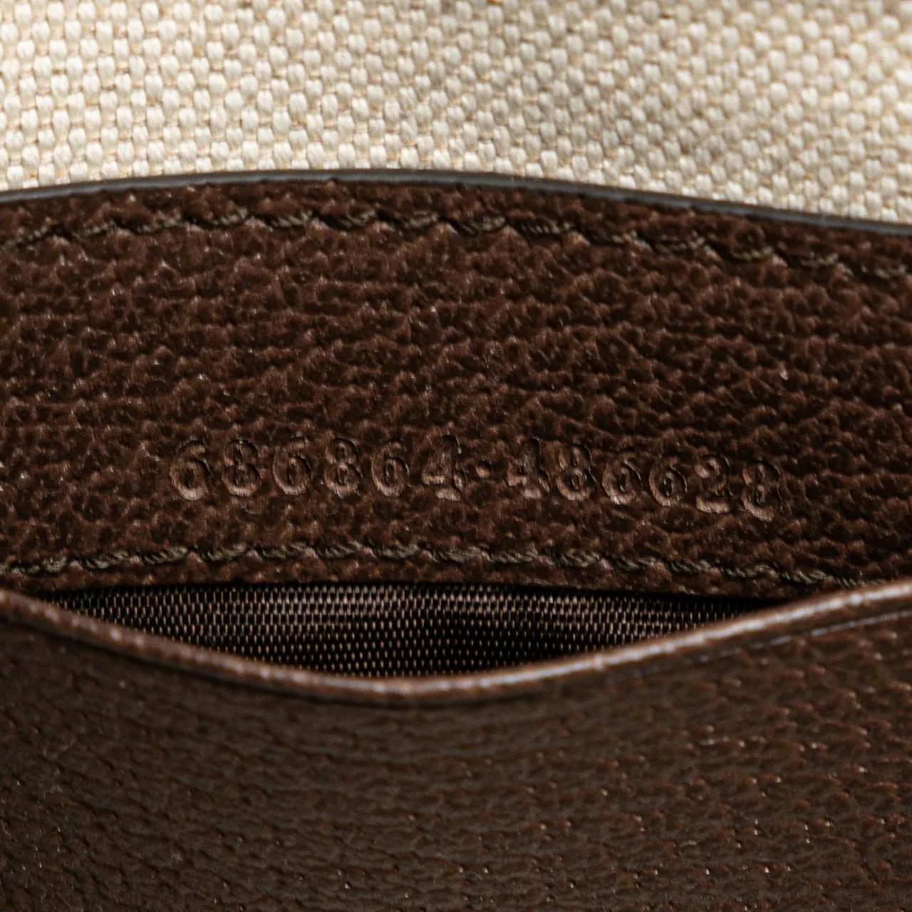 Thumbnail - Gucci Hobo Bags - Mini Jumbo GG Canvas 1947 Bamboo Top Handle Bag - Gr. unisize - in Braun - für Damen