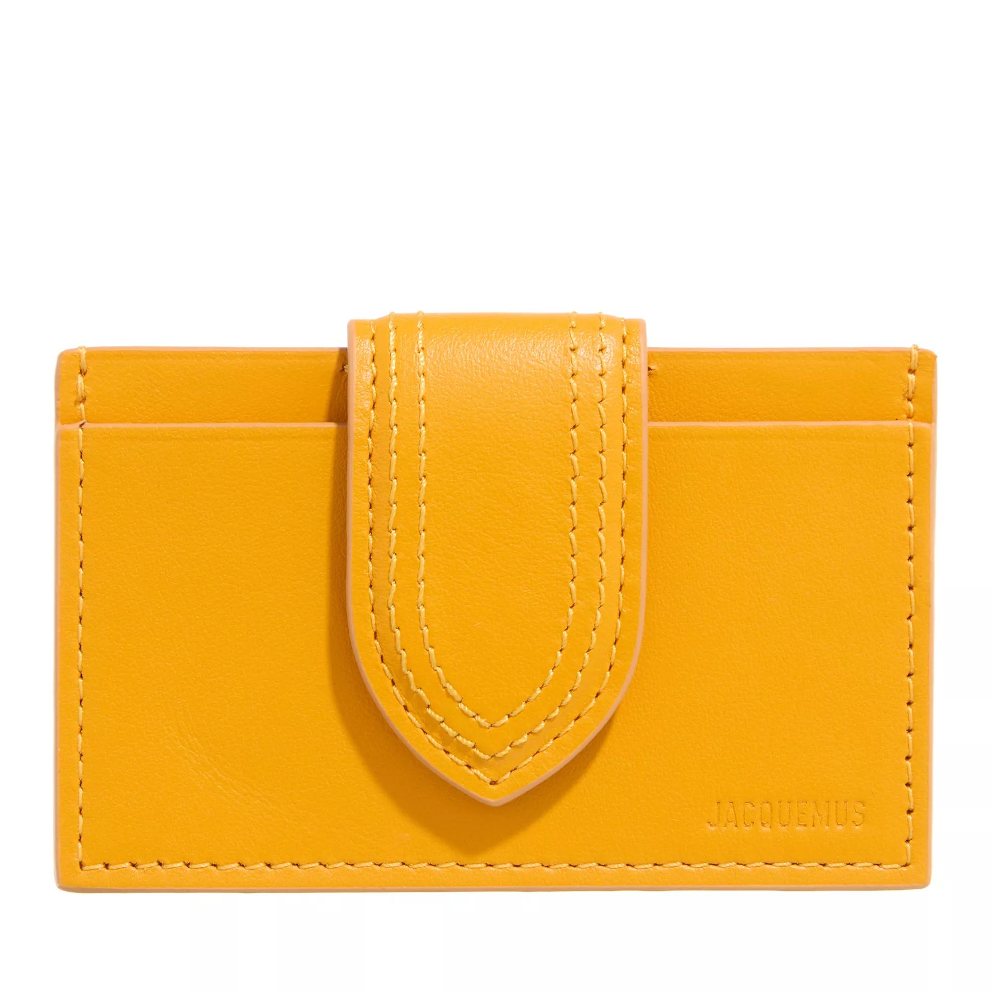 Jacquemus Portemonnaie - Le Porte-Carte Bambino - Gr. unisize - in Orange - für Damen