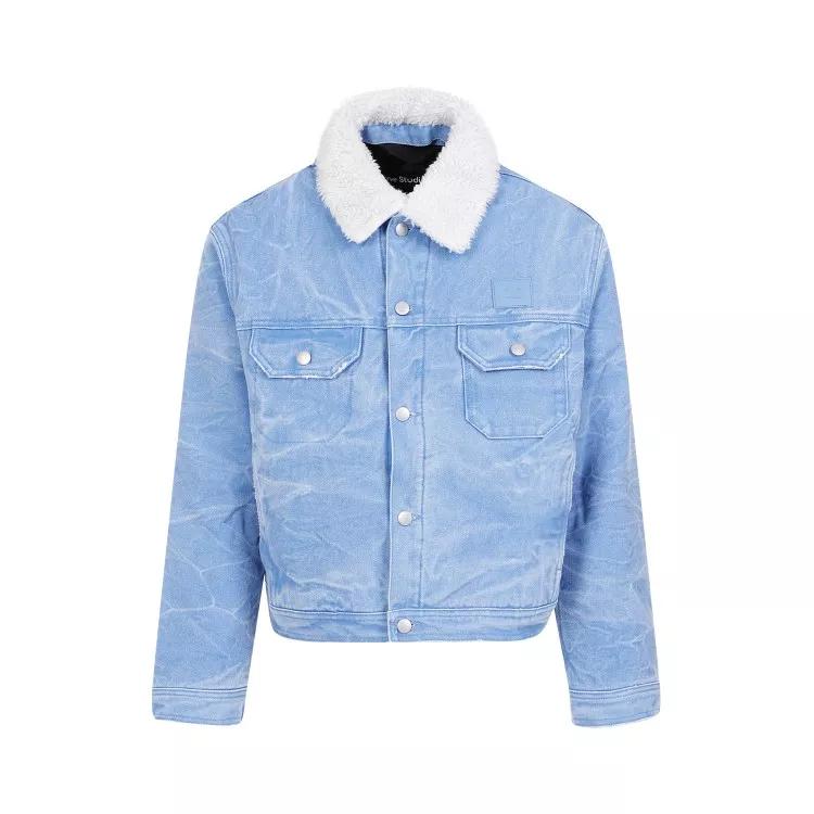 Acne Studios - Powder Blue Cotton Jacket - Größe S - blue