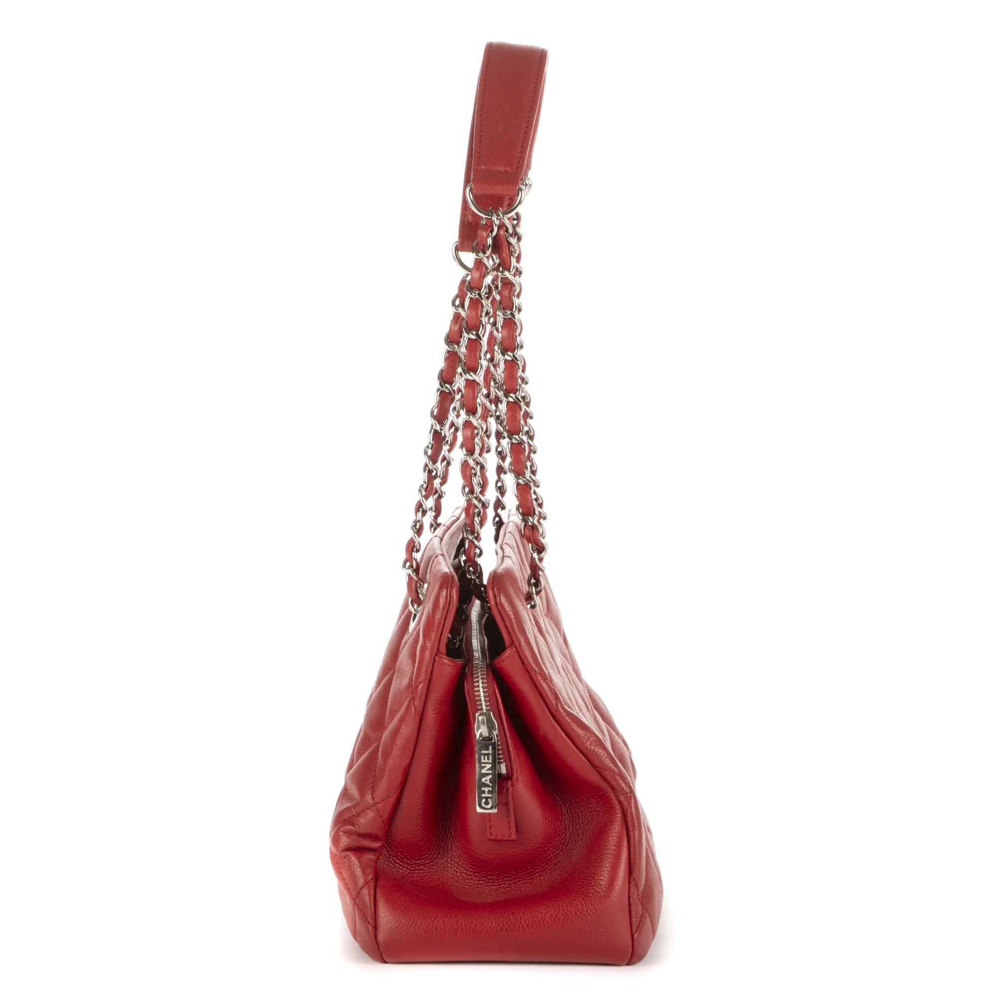 Thumbnail - Chanel Crossbody Bags - Petit Shopping Tote - Gr. unisize - in Rot - für Damen