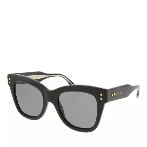 Gucci GG1082S-001 52 Woman Acetate Black-Grey Sunglasses
