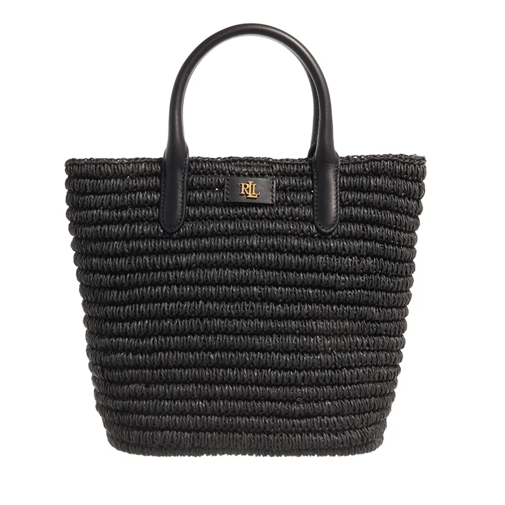 【Polo Ralph Lauren】Brie 22 Tote Medium Lauren Ralph Lauren Brie 22 Tote Medium Black/Black | Tote