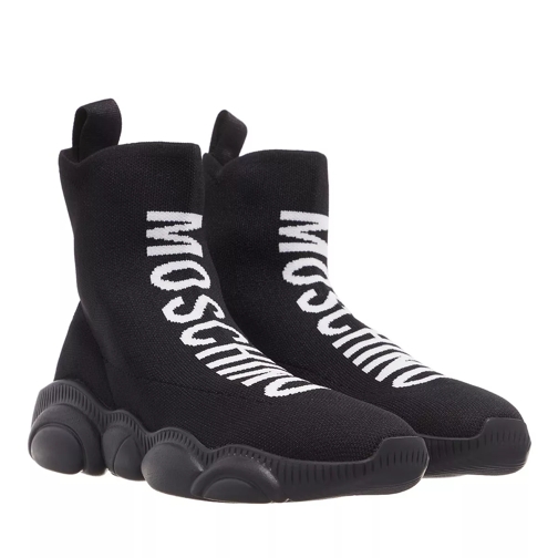 Moschino Sneakerd Orso Calza Nero scarpa da ginnastica alta