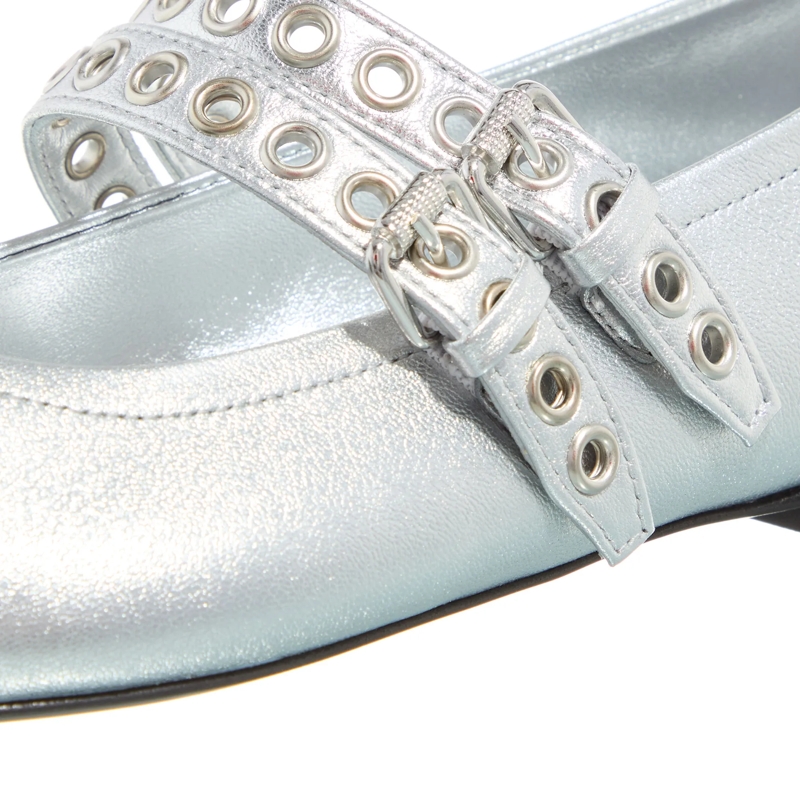 Kennel & Schmenger Ballerinas Greta Silver(Image 5)