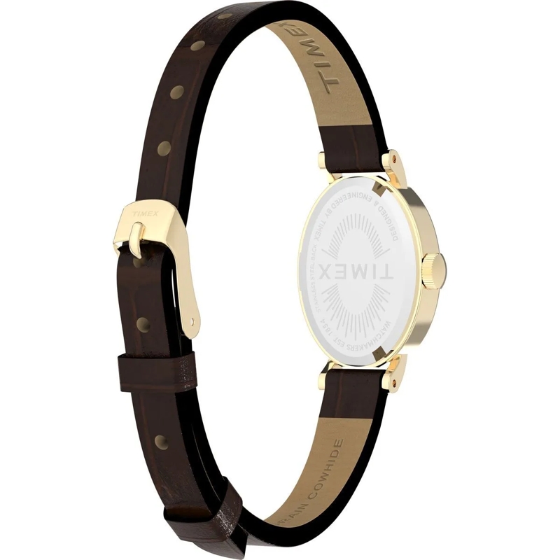 Timex Automatikuhr Quarz-Analoguhr Cavatina braun(Image 17)