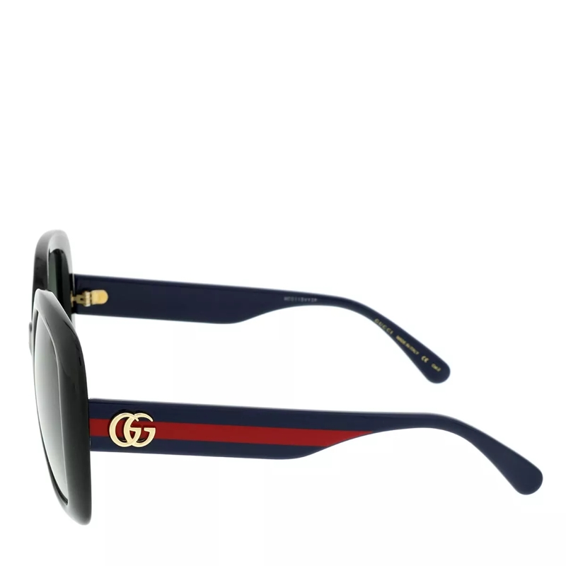 Gucci Sonnenbrille GG0713S-001 55 Sunglasses Black-Blue-Grey(Image 5)