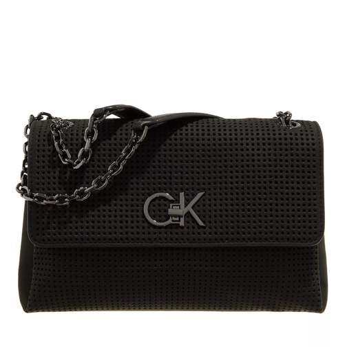 Calvin Klein Re-Lock Ew Conv Xbody Perf Ck Black Crossbody Bag