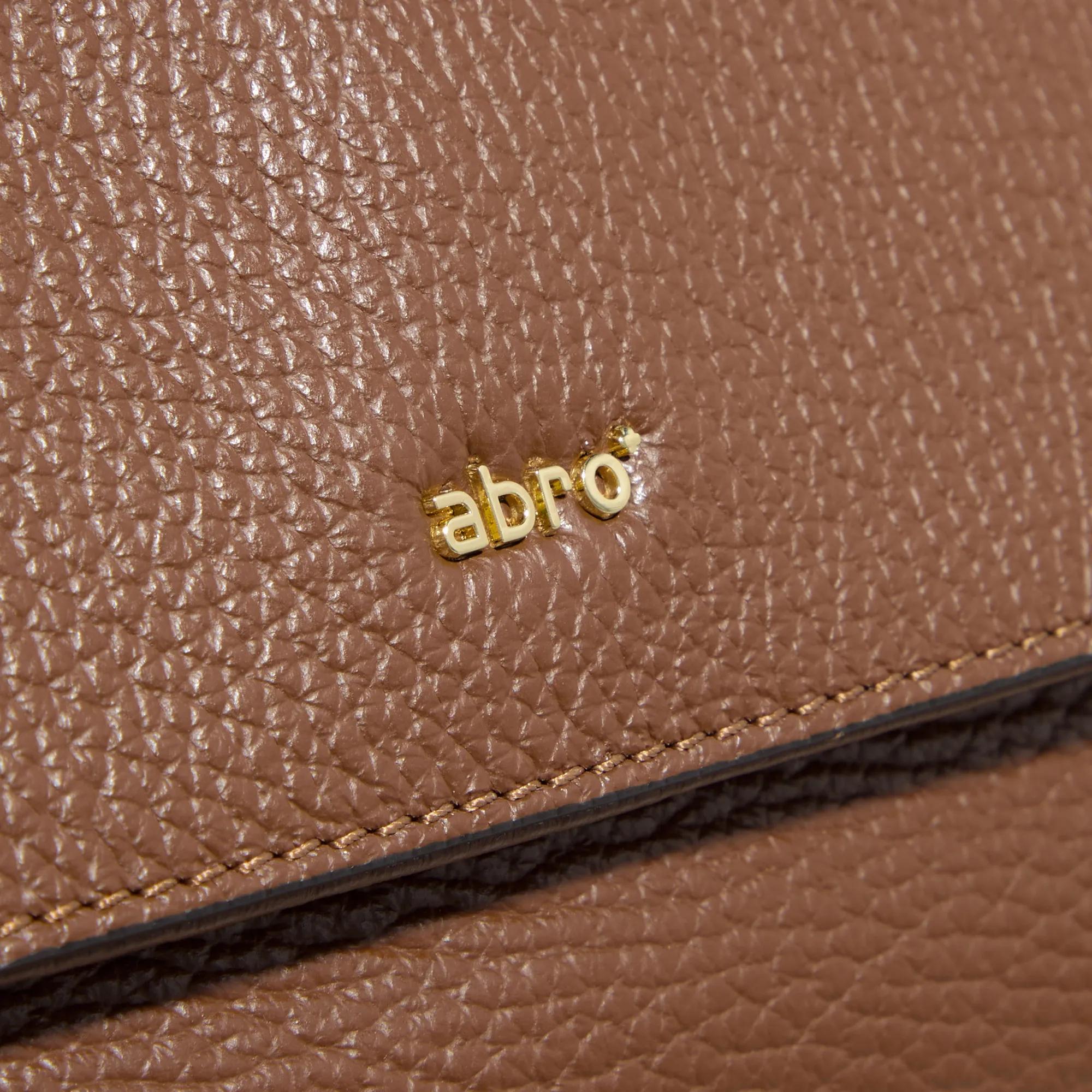 abro Crossbody bags Schultertasche Lulu Camel in bruin