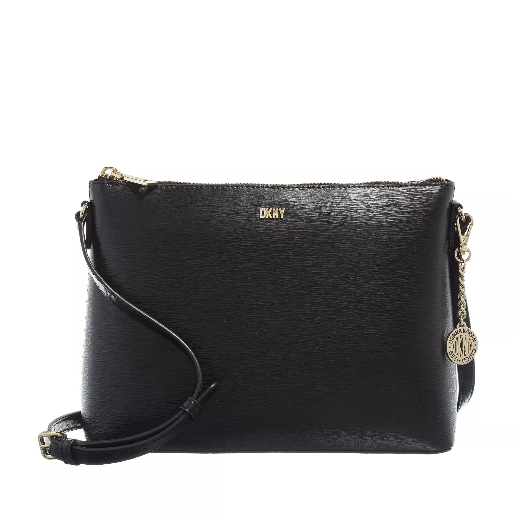 DKNY Bryant Crossbody Black Gold Crossbody Bag