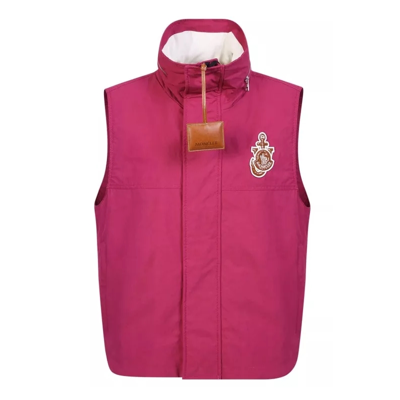 Moncler Donsjas Pink Padded Gilet Pink