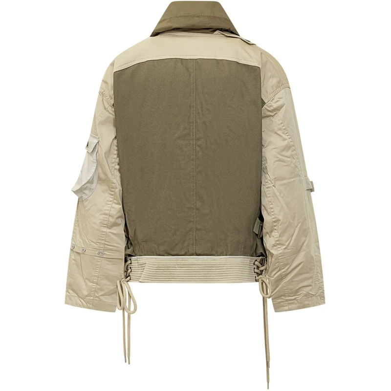 Isabel Marant Veste de transition Giacca Utility Corta Multitasche con Cinturini grün(Image 2)