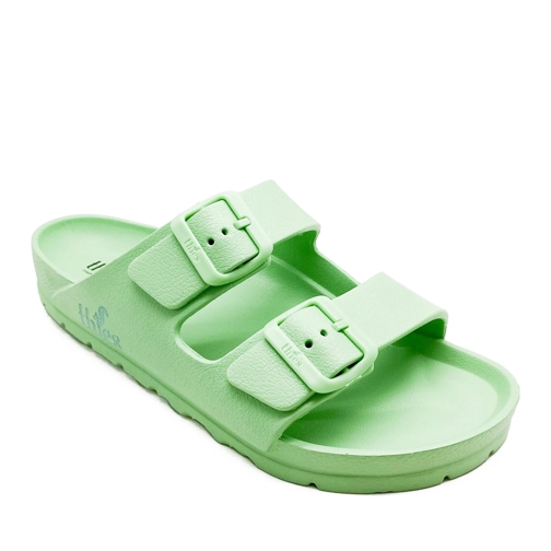 thies Sandale thies 1856 ® Ecofoam Sandal vegan mint mehrfarbig