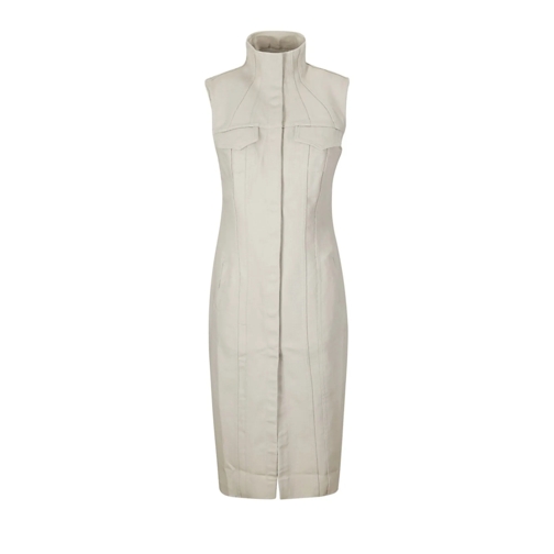 Marques' Almeida  Long Sleeveless Dress Neutrals