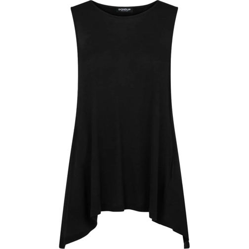 Dondup T-Shirts Top Black schwarz