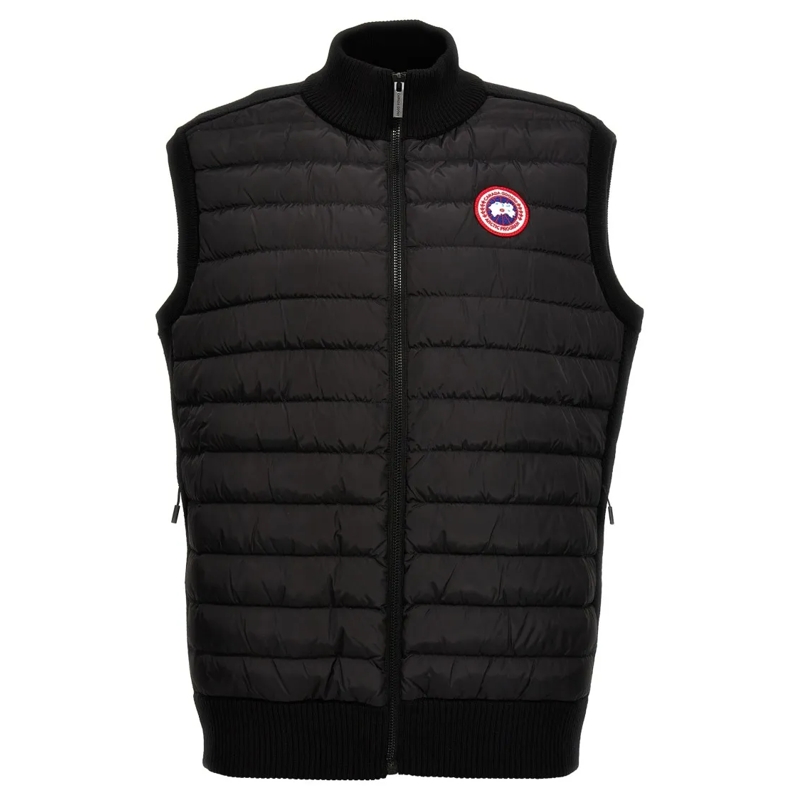 Canada Goose Daunenjacke Hybridge Quilted Kniknit' Vest Black