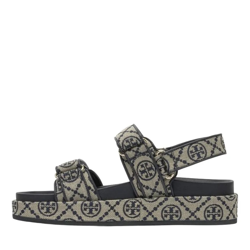 Tory Burch Sandalen Kira Sport Sandals With Adjustable Straps Grey(Image 4)