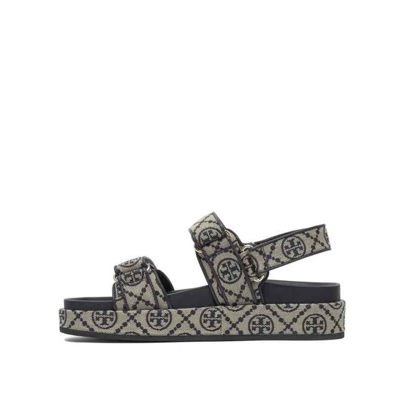 Tory Burch Sandalen Kira Sport Sandals With Adjustable Straps Grey(Image 5)