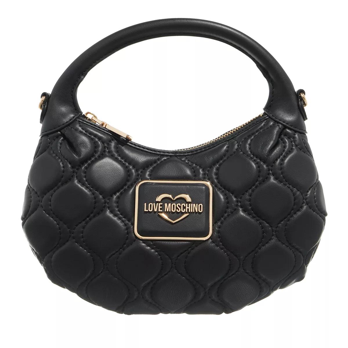 Love Moschino Hobo Bag - Bubble - Gr. unisize - in Schwarz - für Damen