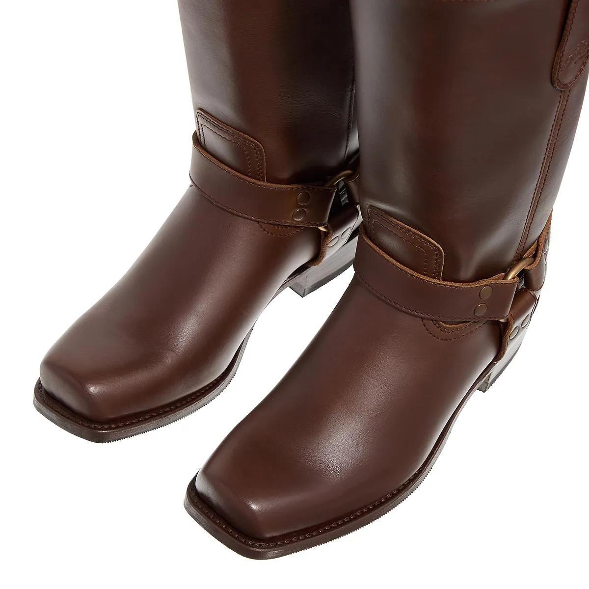 Thumbnail - Polo Ralph Lauren Stiefel - Hrns Bt-Boots-Mid Boot - Gr. 38,5 (EU) - in Braun - für Damen