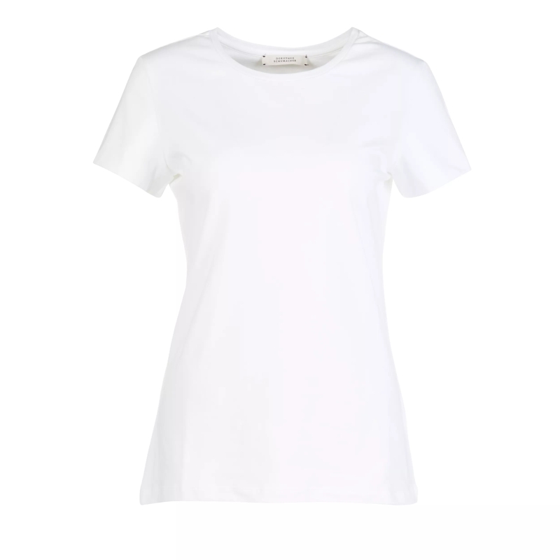 Dorothee Schumacher T-Shirt ALL TIME FAVORITES o-neck camellia white