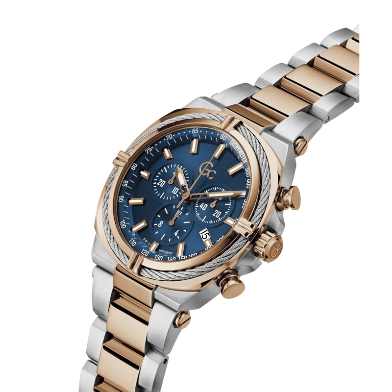 GC Quarzuhr Quarz-Chronographenuhr Gc Ironclass silber(Image 4)