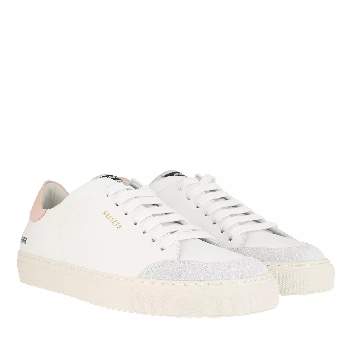 Axel Arigato Clean 90 Triple Sneakers White Pink Low Top Sneaker