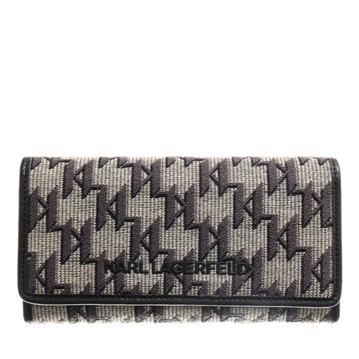 Karl Lagerfeld K/Monogram Jkrd Cont. Wallet Multi | Continental Wallet ...