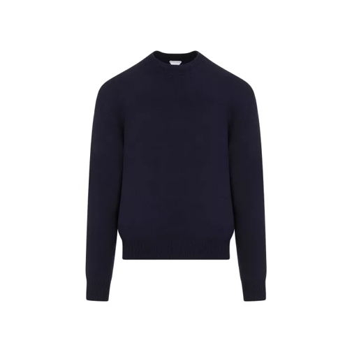 Bottega Veneta Navy Cashmere Pullover Blue 