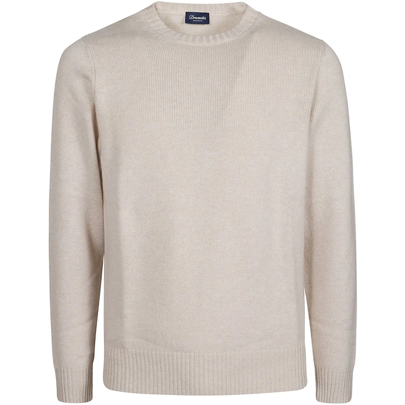 Drumohr  Round Neck Sweater Nude & Neutrals beige