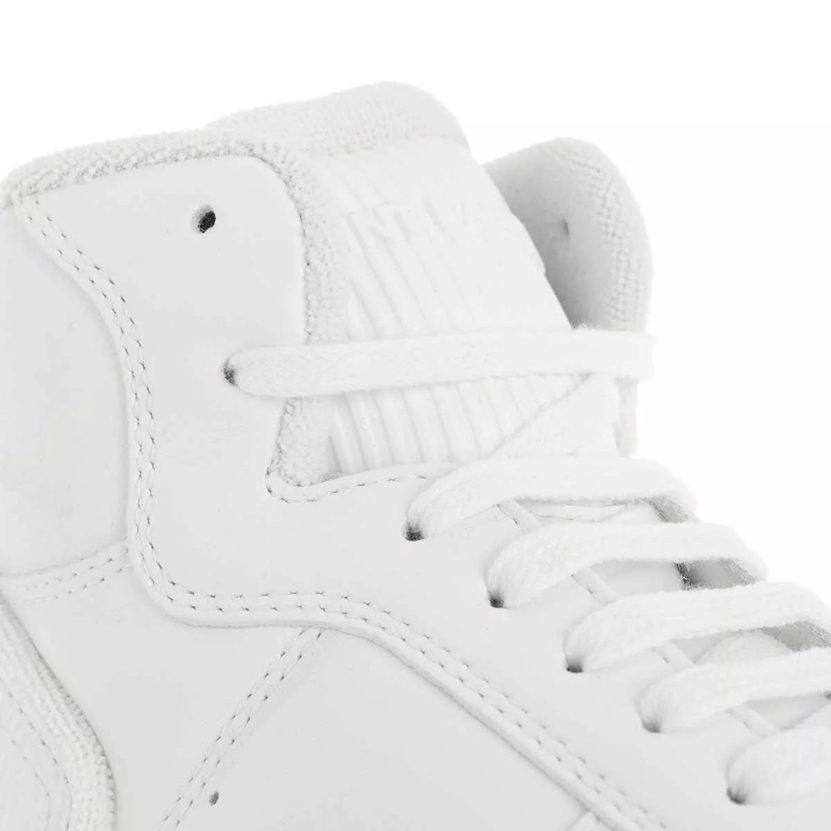 High top white on sale shoes