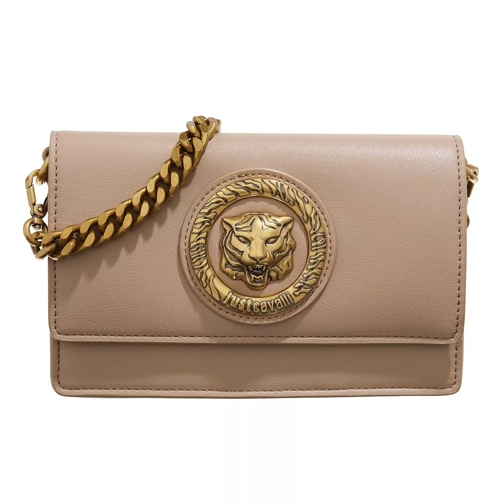 Just Cavalli Range A Icon Bag Sketch 13 Wallet Taupe Wallet On A Chain