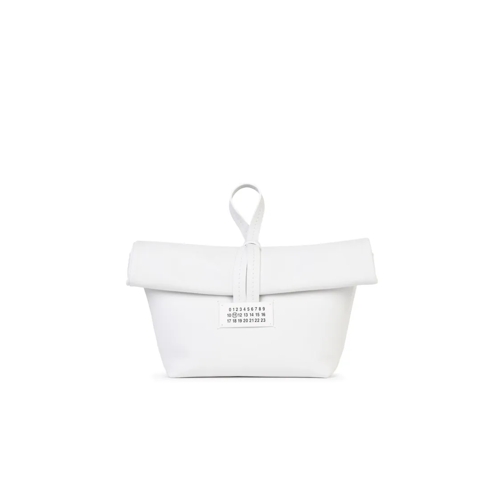 Maison Margiela Clutch In White Leather White Clutch