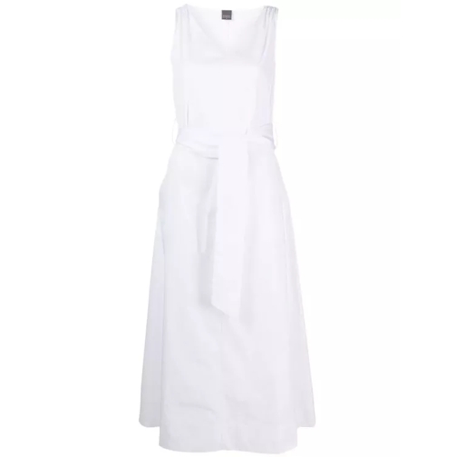 Lorena Antoniazzi White A-Line Midi Dress White 