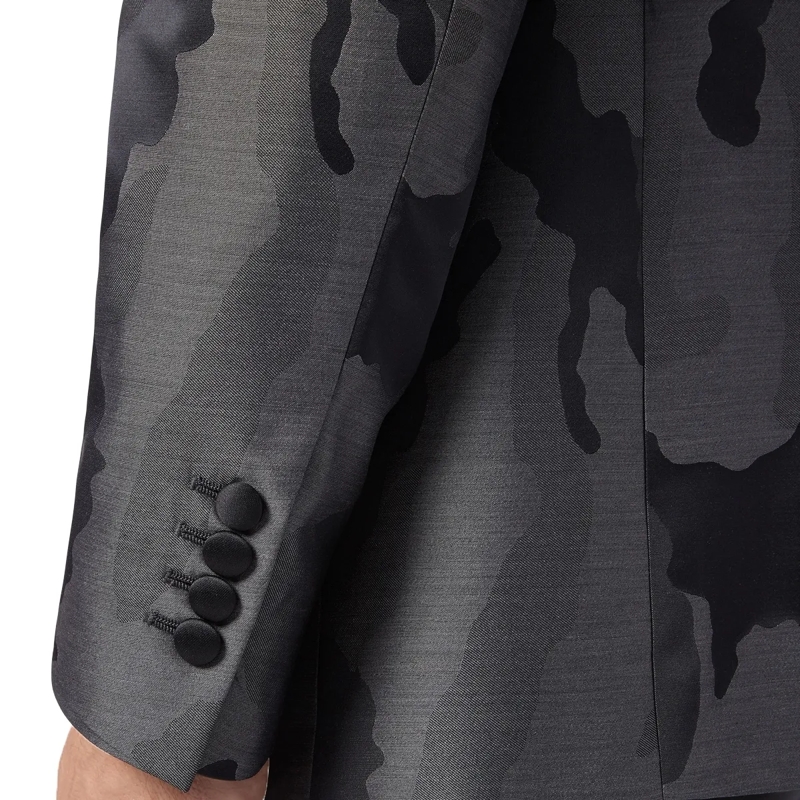 BILLIONAIRE Blazer Blazer Camouflage grau(Image 4)