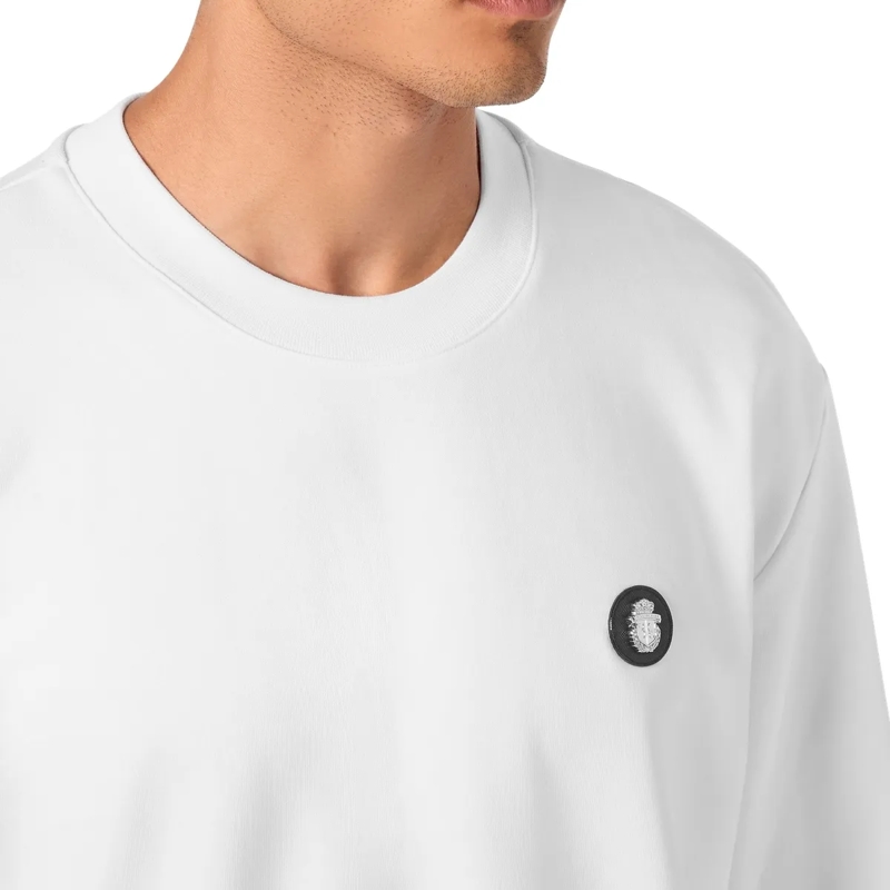 BILLIONAIRE Top Sweatshirt weiss(Image 4)