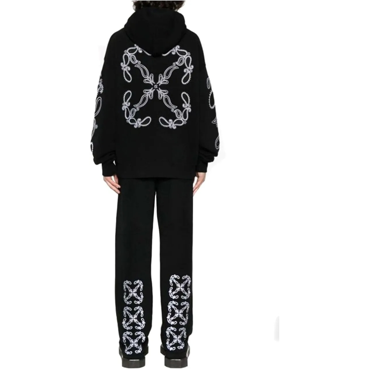 【Off-White】 BANDANA ARR SKATE HOODIE Off-
