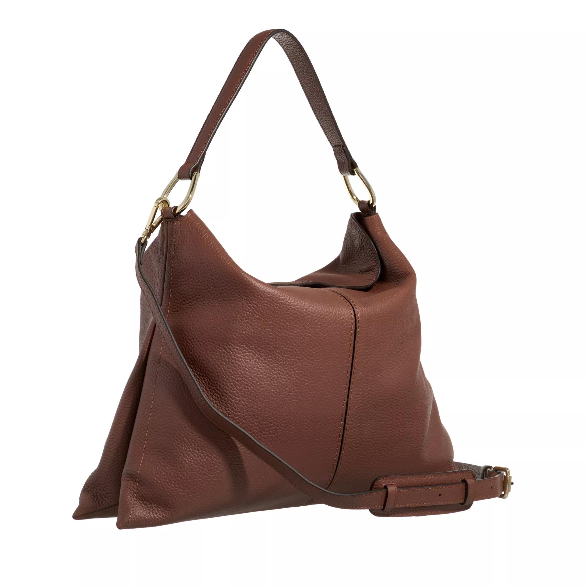 aigner Hobo bags Savannah in bruin