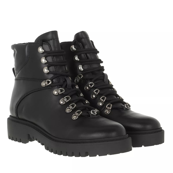 Guess black clearance lace up boots