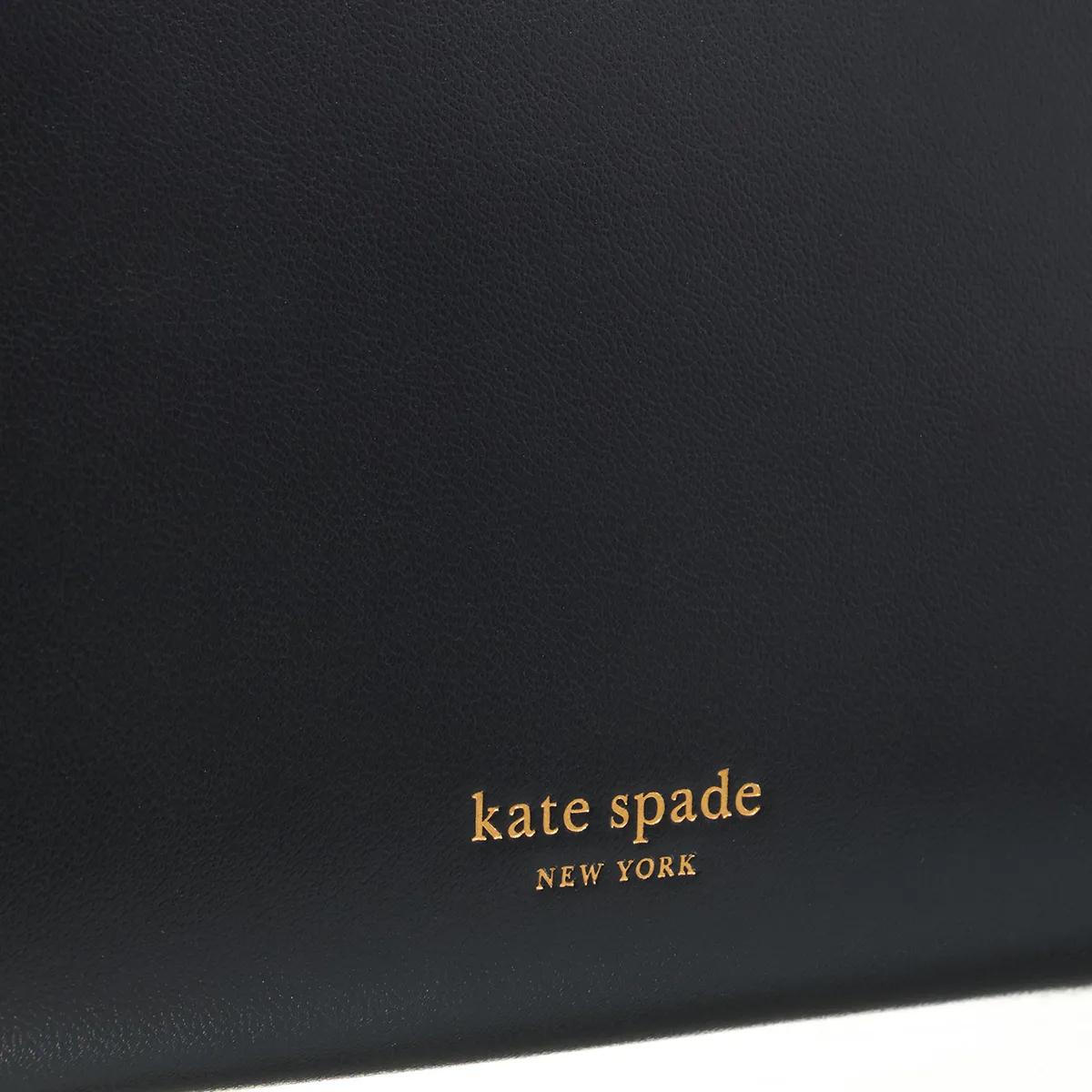 Kate spade new york Hobo bags Grace Fine Grain Leather East-West Shoulder in zwart