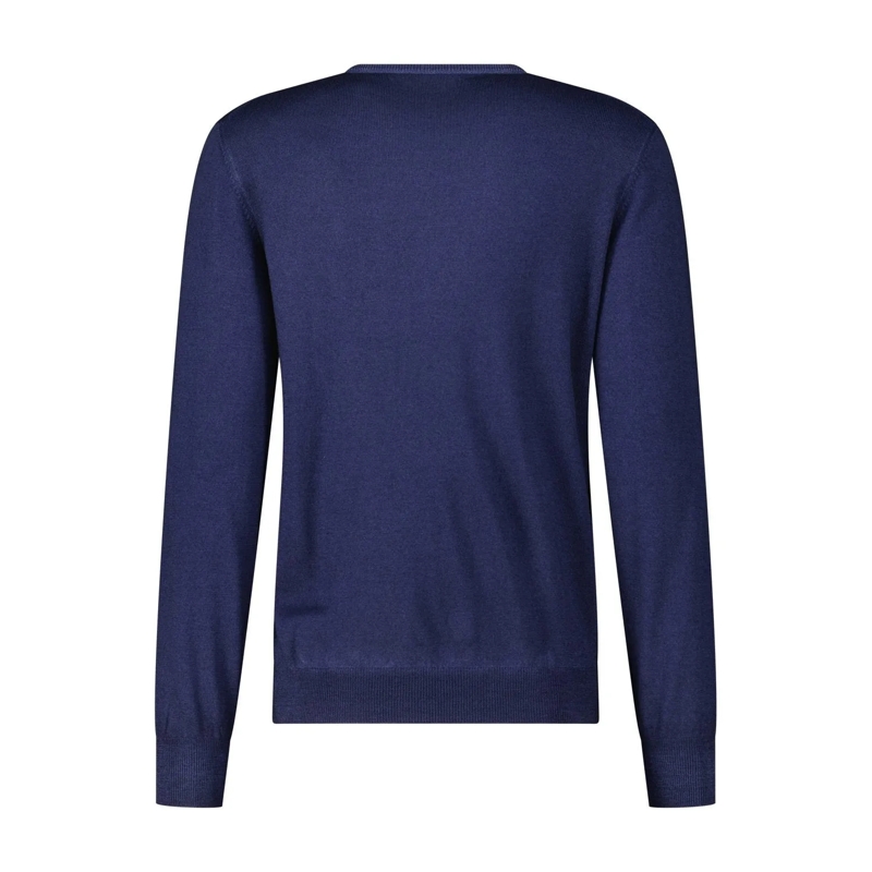 Gran Sasso Pull Strickpullover aus Wolle blau(Image 4)