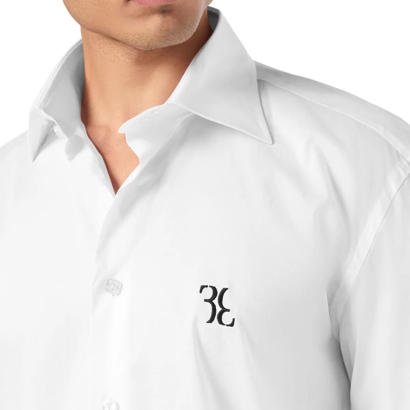 BILLIONAIRE Hemd Hemd Slim Fit weiss(Image 4)
