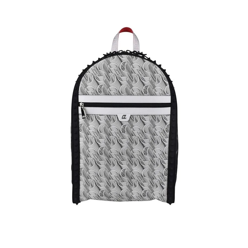 Christian Louboutin Rucksack Backparis Backpack Grey