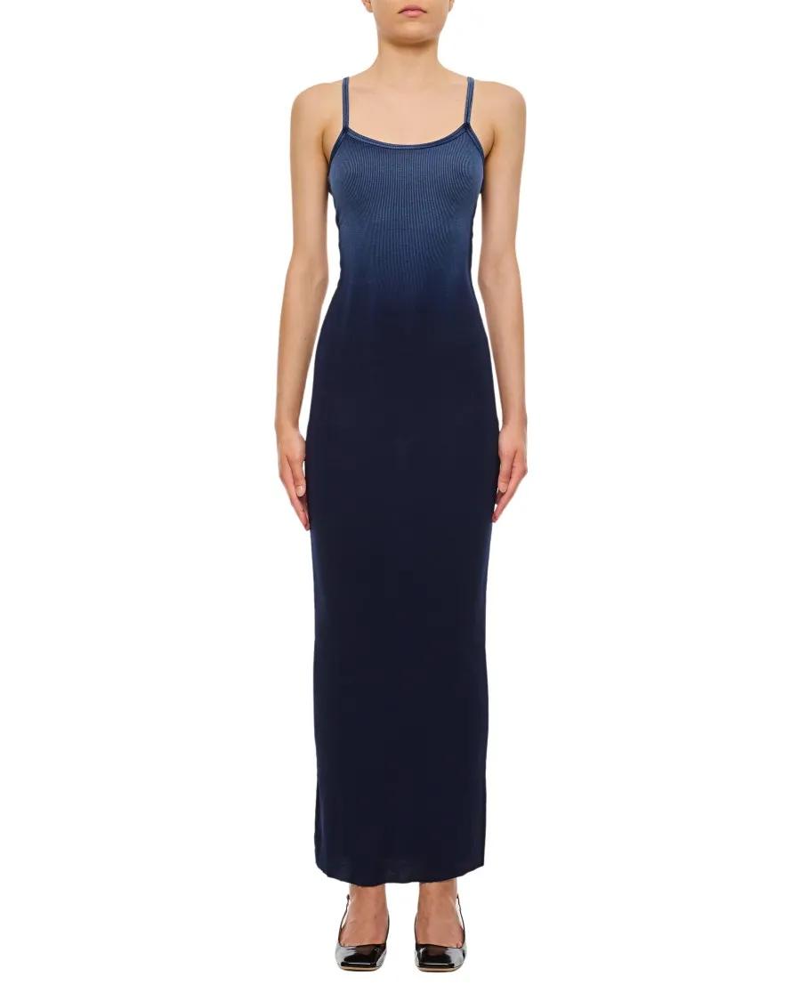 COTTON CITIZEN - The Verona Spaghetti Maxi Dress - Größe S - blau