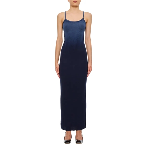 COTTON CITIZEN The Verona Spaghetti Maxi Dress Blue 