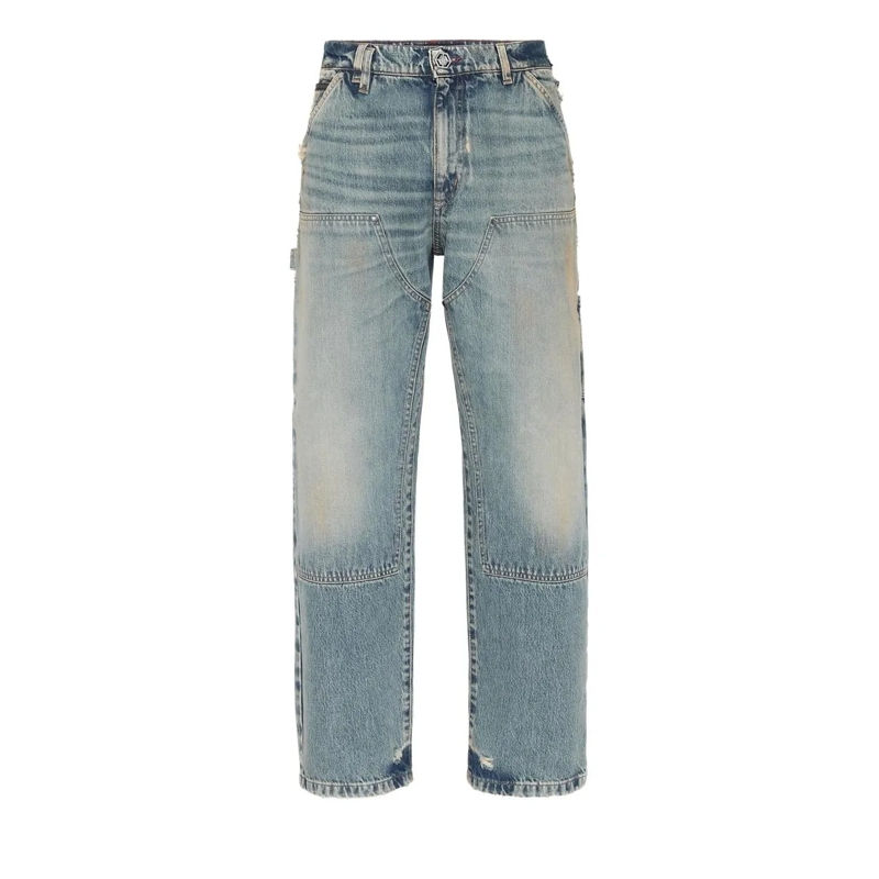 Philipp Plein Jeans Brechen Sie aus Ihrer üblichen Routine aus und wäh jeansblau