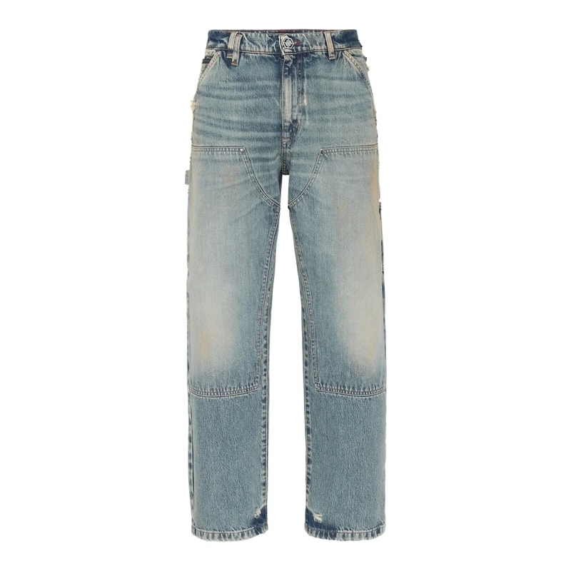 Philipp Plein Boyfriend-Jeans Brechen Sie aus Ihrer üblichen Routine aus und wäh jeansblau
